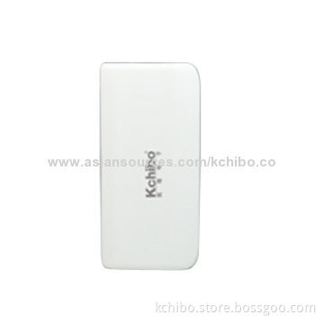 Emergency Mobile Phone Power Bank with 4,400mAh Capacity, FCC, CE, RoHS Marks